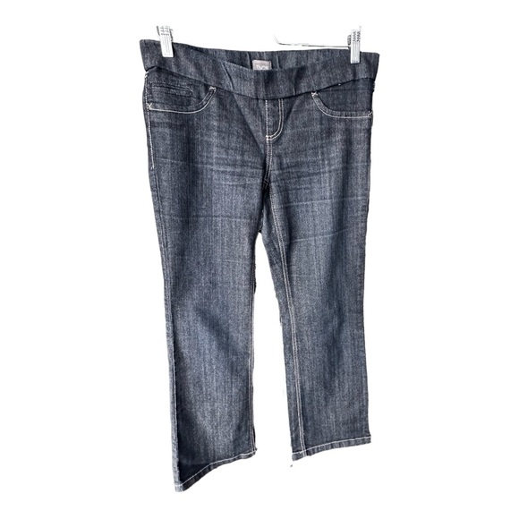 THYME Maternity Pull up Denim Jeans Size Medium - Picture 4 of 15